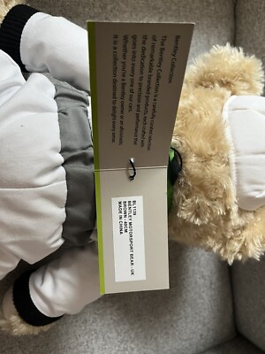 Collectable Rare Bentley Motors Motorsport Teddy Bear Limited Ed