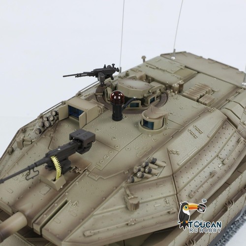 Henglong 1:16 7.0 PRO RTR Merkava IR BB RC Tank 3958-1 Metal Tracks Wheels - Picture 18 of 24