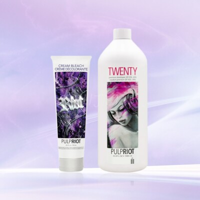 Pulp Riot Cream Bleach Lightener & Premium Developer (Choose Your Volume)