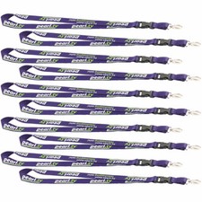 PEARL Lanyard für Schlüssel: 10er-Pack Schl...