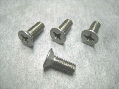 Brake Disc Rotor Retaining Screws for Hyundai Kia (6mm) Pack of 4 - Ships Fast!