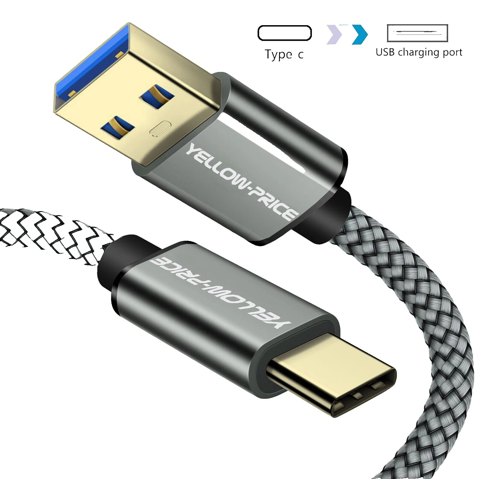 Los cables USB-C para Acer Samsung Galaxy S7 Edge