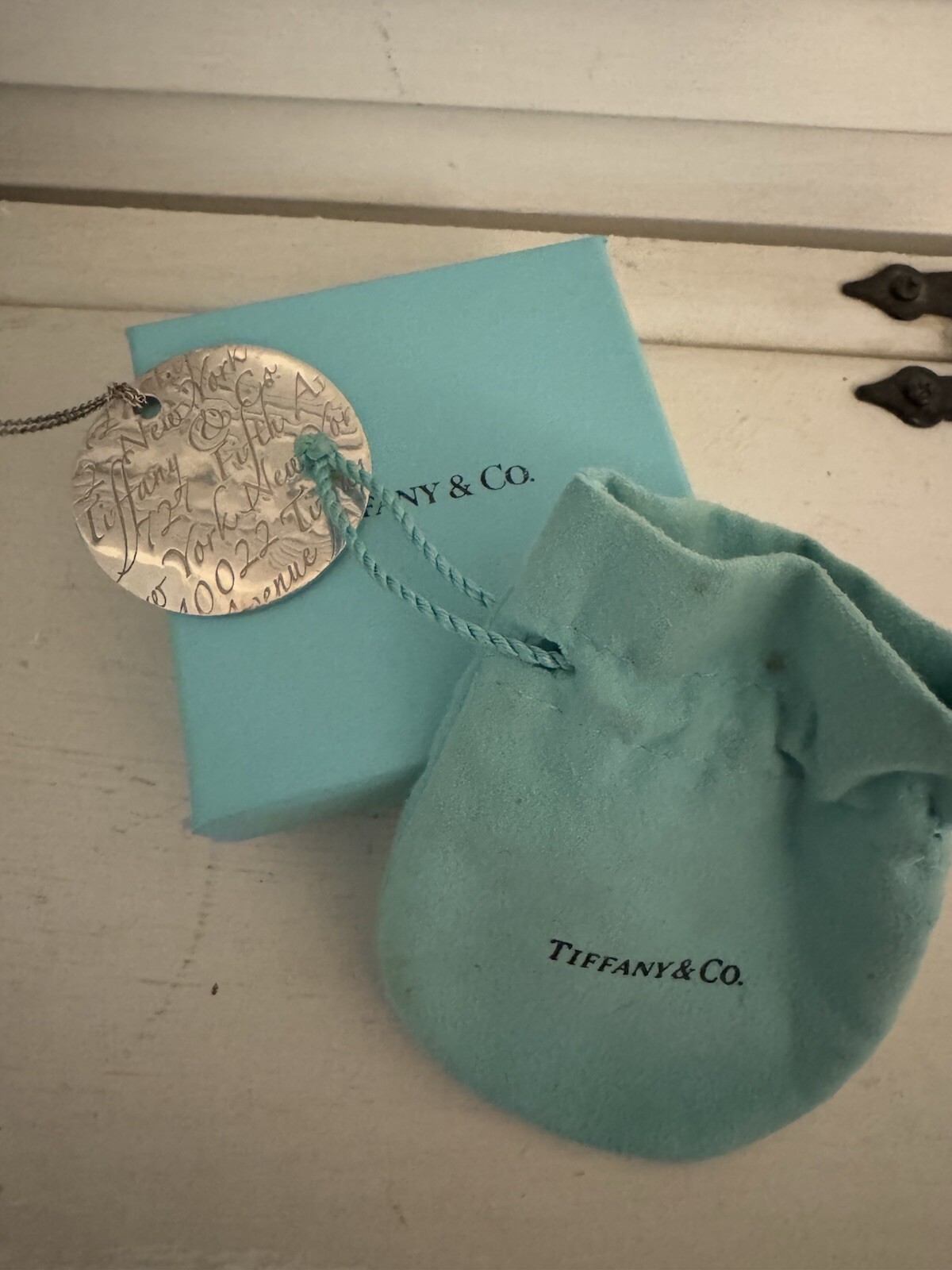 Tiffany & Co Notes Necklace Silver 925 ~Valentine’s Day Gift ~Includes Box