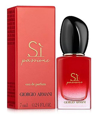 GIORGIO ARMANI Sì Passione EAU DE PARFUM - NO SPRAY MINIATURA 7 ML | eBay