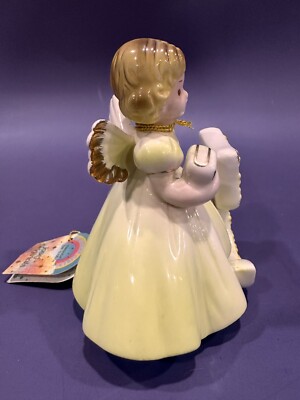 アクセサリー 5-angel Vintage Josef Originals #5 Birthday Girl Angel Figurine