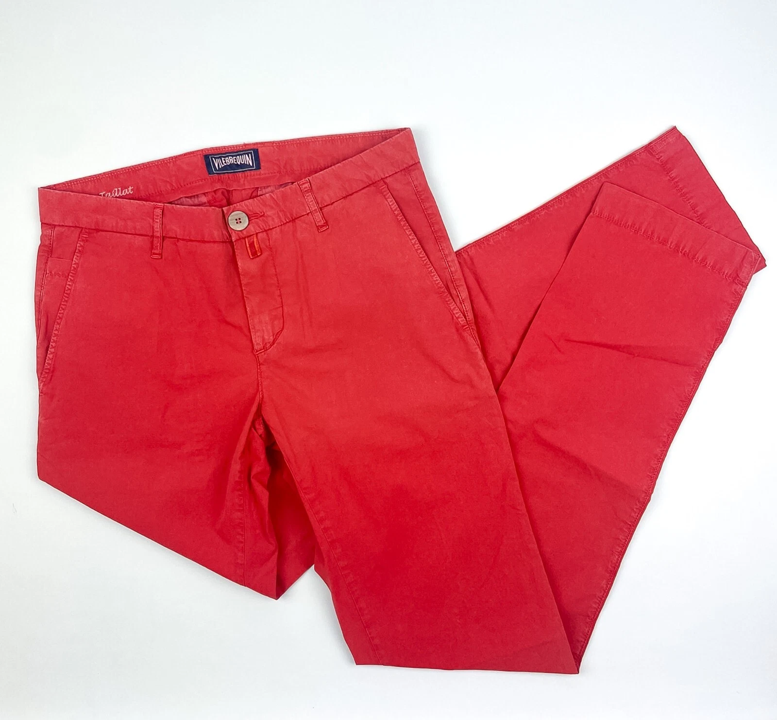Vilebrequin Mens Chino Pants / Rouge Medicis / RRP £230
Opens in a new window or tab