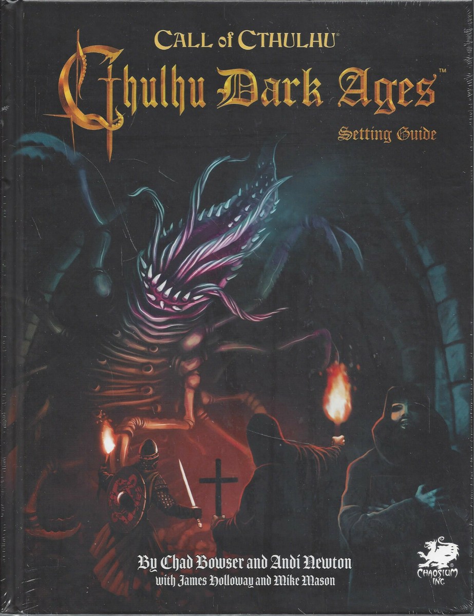 Call of Cthulhu Cthulhu Dark Ages HC NEW SEALED Chaosium CHA23165