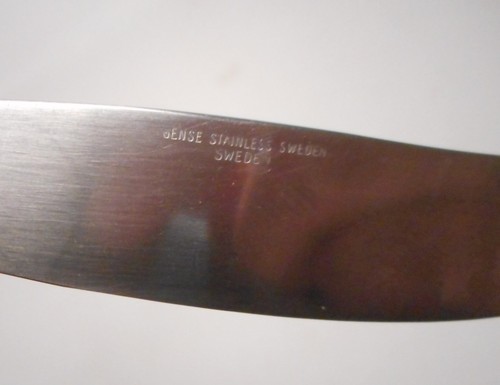 Vintage Mid Century 1pc GENSE "Facette" Dinner Knife- Stainless Steel SWEDEN - Picture 11 of 12