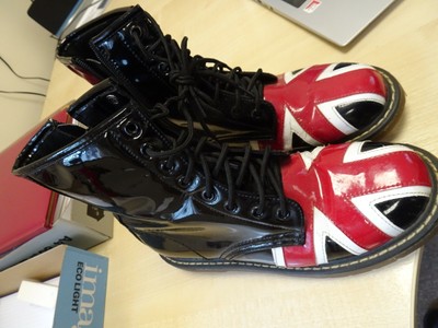 Pair Of Vintage Iconic Black Boots 