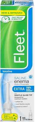 SM Fleet Laxative Saline Enema Adult Extra 7.8 oz