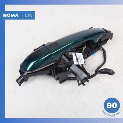 07-15 Jaguar X150 XK XKR Right Passenger Door Handle w/ Bracket Keyless Go OEM