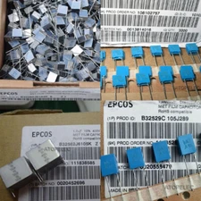 10pcs SIEMENS EPCOS Hi-Fi Audio Film Capacitors 0.1uF/0.22uF/1uF 63V/100V/400V