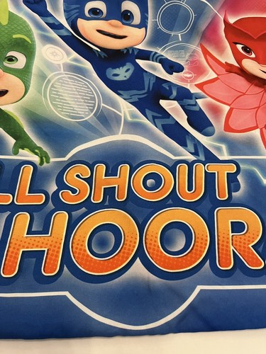 PJ Masks Pillowcase Standard Size Reversible Double Sided Colorful Polyester - Picture 13 of 24