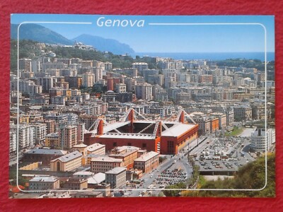 POSTAL ESTADIO STADIUM FOOTBALL GENOA GÉNOVA ITALIA DI MARASSI SAMPDORIA CALCIO. | eBay