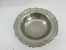 Vintage Small Pewter Bowl E S 33705