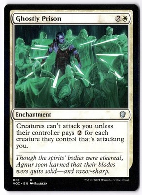 Ghostly Prison VOC 87 Magic: The Gathering UC NM