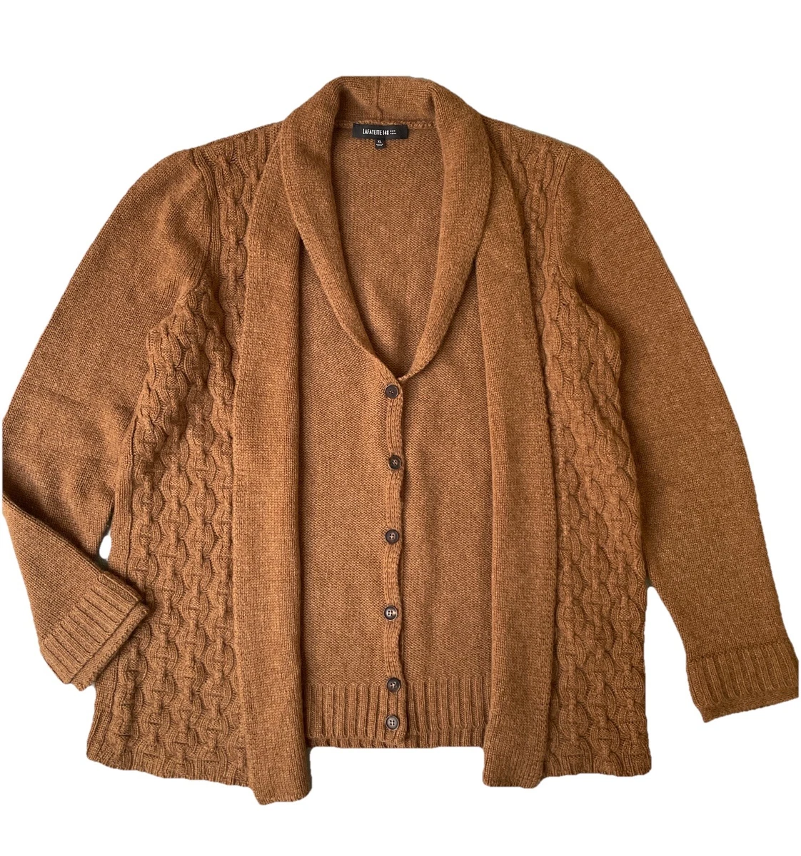 Cashmere Cardigan Sweaters Brown for Women for sale | eBay