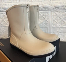 Bogs Amanda II Zip Waterproof Rain Boots Sandstone Plush Women's Size 8 NEW