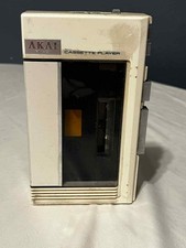 Vintage Akai PM-01 Stereo Cassette Player For Parts Only  Read Description 