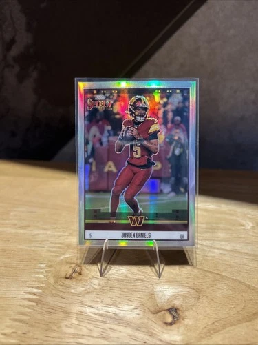 2025 Panini Select Score Jayden Daniels Silver Prizm Insert No. 12