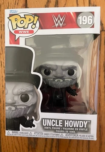 FUNKO POP! WWE UNCLE HOWDY #196 VINYL FIGURE ~ IN HAND