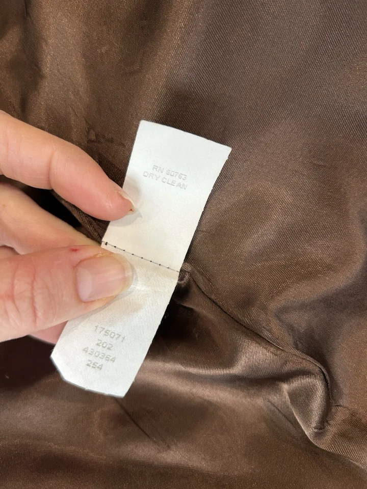 Женское шерстяное твидовое пико Moda International зеленое маленькое - Изображение 4 из 4