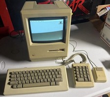 Apple Macintosh 512K  Fat Mac  Complete Working System  ImageWriter II  MacBag