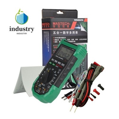 MS8229 5 in1 LCD Digital Multimeter Lux Sound Level Temperature Humidity Tester