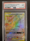 Pikachu & Zekrom GX 184/181 Rainbow Rare Team Up Pokemon Tag Team English PSA 9