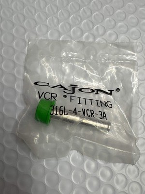 Swagelok 316L-4-VCR-3A, 1/4'' OD Automatic Tube Weld Gland, 316SS