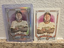 2025 Topps Allen & Ginter SILVER PORTRAIT & Base Card #125 Oneil Cruz Pirates