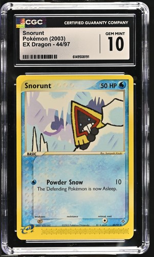 Snorunt graded CGC 10 for sale on eBay