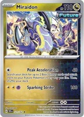Miraidon - SVTEF 121 Pokemon - Light Play