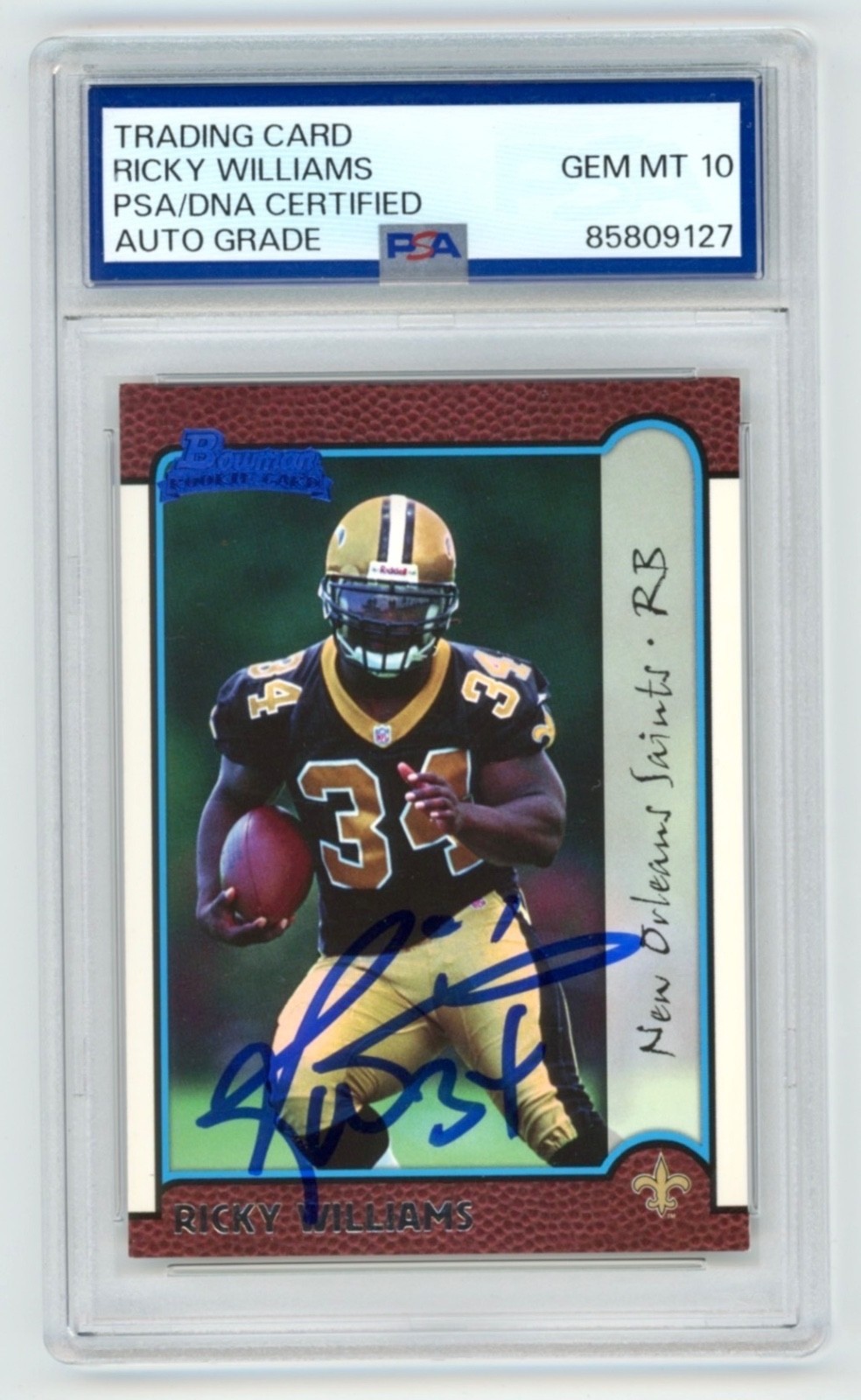 Ricky Williams Bowman #182 Base