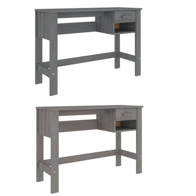 Schreibtisch Gaming-Schreibtisch Schreibtisch 110x40x75 cm Massivholz Kiefer