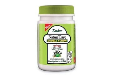 Dabur Nature Carel Double Action Isabgol, Trifala And Ajwain - 100g | Effective