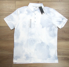 NEW ADIDAS MENS ULTIMATE 365 TOUR COOL FEELING GOLF POLO SHIRT LARGE WONDER BLUE