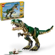 NEW LEGO Creator 3in1 T. rex Dinosaur Toy for Kids, Animal Toy 31151