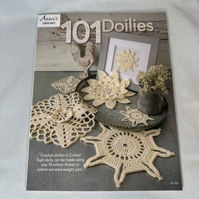 101 Doilies by Annie's Crochet (2019, Trade Paperback) Pattern Book