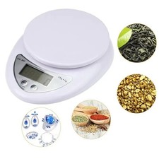 Kitchen Scale 5kg/1g Electronic Scales Portable Digital LCD Display Food Balance