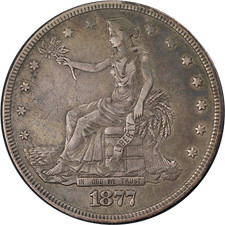1877-P Trade Dollar Nice VF/XF Nice Eye Appeal Nice Strike