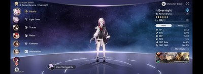 Honkai Star Rail Account