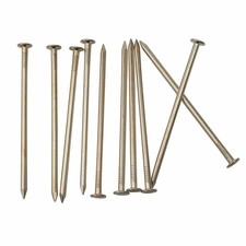 60pcs Gold Hardware Nails, 3 Inch Brass Plated Wall Nails 3 In , 60 Pcs,