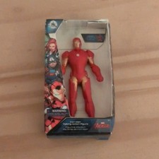 Marvel Avengers Iron Man Talking Action Figure Red Gold Plastic