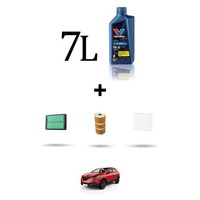 Hoffcar Set Service 3 Filter Und 7L ÖL FüR Renault Kadjar ( Hfe ) 1.6 DCI 96Kw D