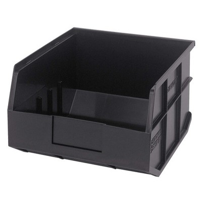 QUANTUM STORAGE SYSTEMS SSB425BK Shelf Bin,Black,Polypropylene,7 in 24K219