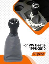 For Vw Beetle Manual 5 Speed Lever Black Gear Shift Knob Shifter With Boot Grey For Vw Beetle Manual 5 Speed Lever Black Gear Shift Knob Shifter With Boot Grey