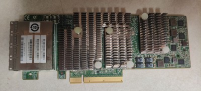 Dell 6Gbps Quad-Port SAS PCI-E Host Bus Adapter OTFJRW - No Back Plate