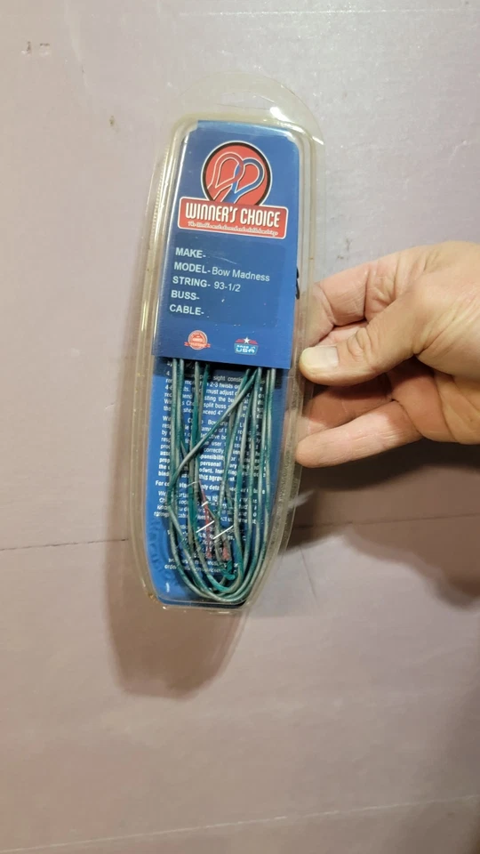 Winners Choice Bow String Bow Madness 93-1/2 Length Bowstring New In Box - Image 2 of 4