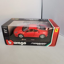 Bburago 1:24 Ferrari F430 Red Diecast Model Car - In Stock